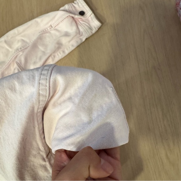 Free People Light Pink Jean Jacket - Picture 5 of 6